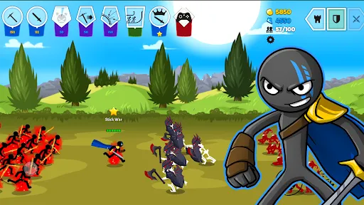 Gameplay screenshot 2 from Stick War: Saga - Strategy game